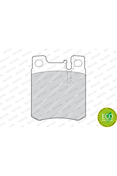 FERODO Set placute frana frana disc MERCEDES-BENZ C-CLASS (W203) 2001-2007 FDB799 (Diesel)