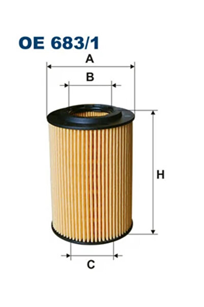 Filtron Oil Filter Honda Accord 8/Civic 8/Civic 9