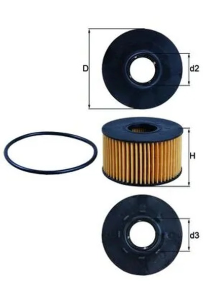KNECHT Filtru Ulei Ford Mondeo 3/Transit Bus/Transit Caroserie Jaguar 10-Type...