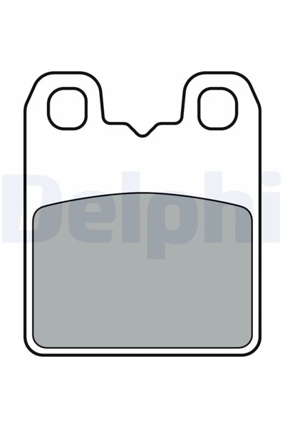 DELPHİ Set Placute De Frana Frana De Parcare Cu Disc Alfa Romeo Giulia/Stelvi...