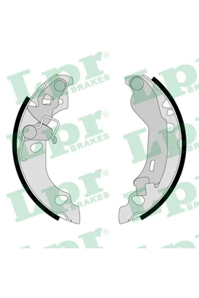 LPR Комплект спирачни челюсти Fiat 500/Panda