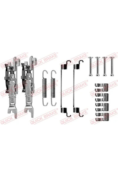 QUICK BRAKE Set Accesorii Sabot De Frana Fiat 500/Panda/Punto Ford Ka