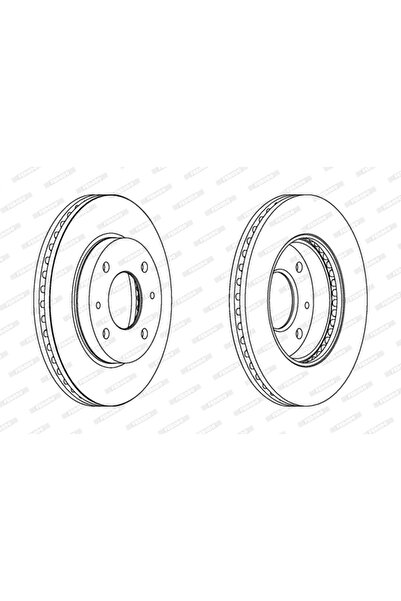 FERODO Disc Frana Hyundai Coupe 1/Lantra 2/Sonata 4