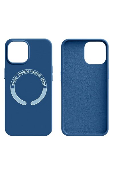 Apple Husă Magsafe compatibilă cu iPhone 13 PRO MAX din silicon catifelat - A...