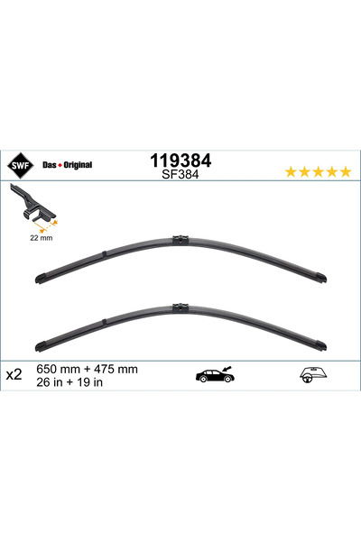 SWF Lamela Stergator Fata Ford C-Max