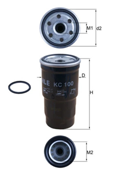 KNECHT Filtru Combustibil Mazda 6/Mpv 2/Premacy Subaru Trezia