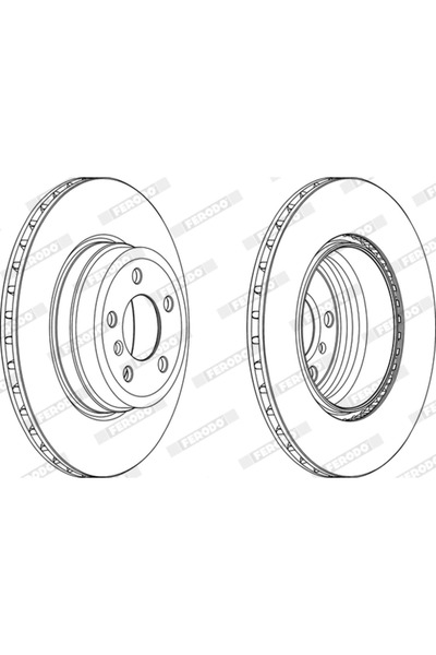 FERODO Disc Frana Bmw X5/X6