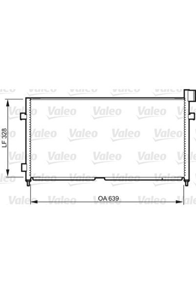 VALEO Condensator Climatizare Volvo Fm