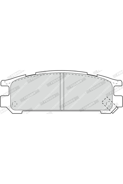 FERODO Brake Pad Set Disc Brake Subaru Impreza/Legacy 1/Legacy 2