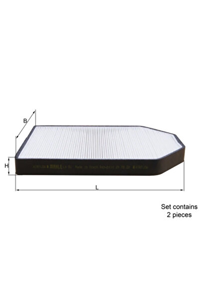 KNECHT Filtru Aer Habitaclu Audi A8 D2 1994-2002