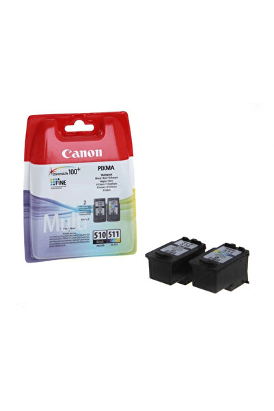 Canon Pg-510bk+cl-511 2'li Paket (kağıt Hediyeli)
