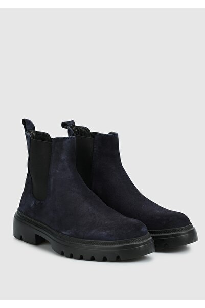 Provoq Lacivert Deri Erkek Bot