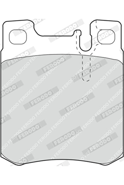 FERODO Set placute frana frana disc MERCEDES-BENZ C-CLASS (W203) 2001-2007 FDB799 (Diesel)