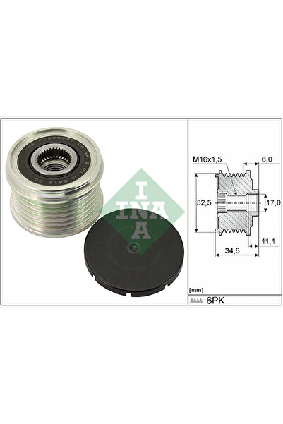 FAG Sistem Roata Libera Generator Nissan 10-Trail 3/Teana 3 Nissan (Dfac) 10-...