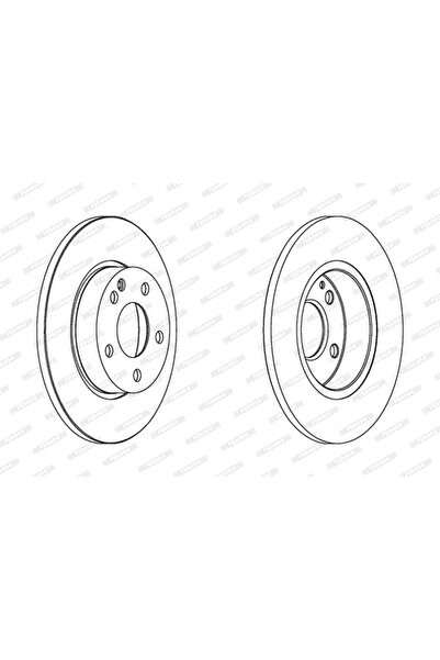 FERODO Disc Brake Mercedes-Benz A-Class