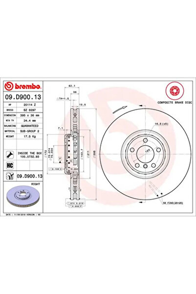 Brembo Disc Frana Bmw X5/X6