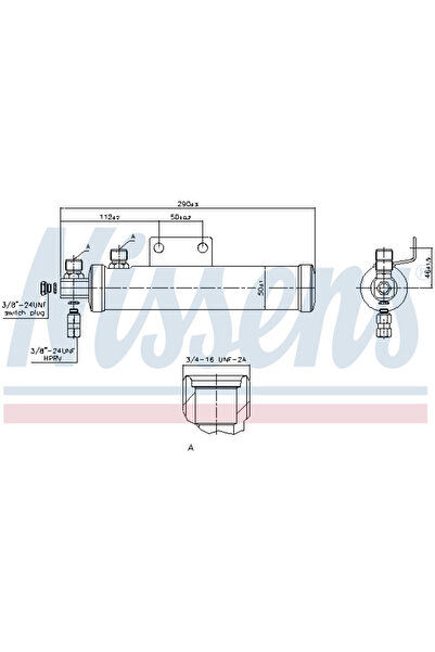 Nissens Uscator Aer Conditionat Mercedes-Benz Axor