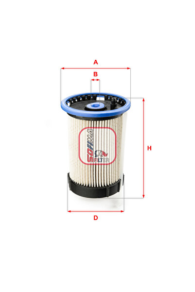 SOFIMA Filtru Combustibil Audi A3 Seat Leon 2012-2024