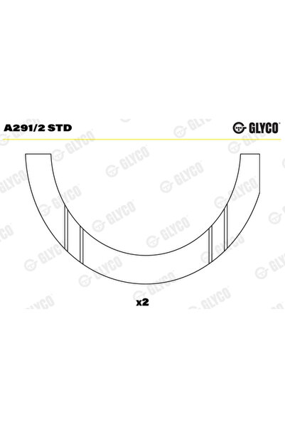 GLYCO Saiba Distantier Arbore Cotit Alfa Romeo 159/Brera/Giulietta Chrysler D...