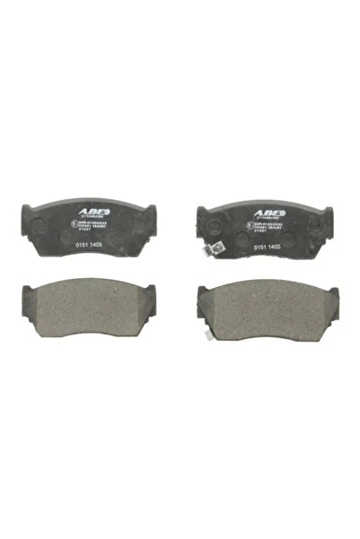 Abe Комплект спирачни накладки за дискови спирачки за преден мост Nissan 100N...