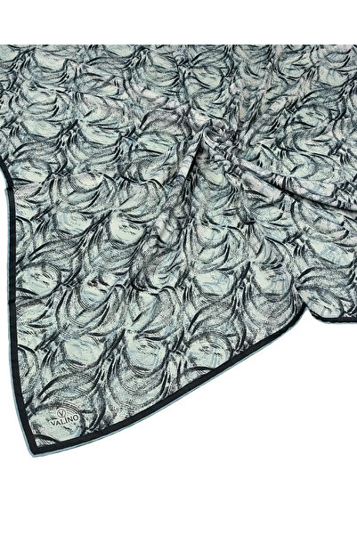 mim eşarp Φουλάρι από σιφόν με σχέδιο Valino – 90x90 cm