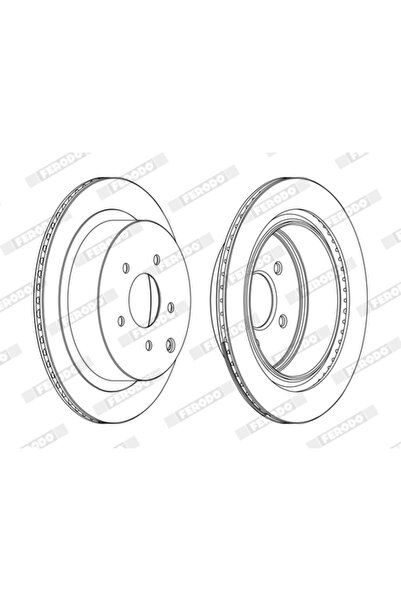 FERODO Disc Frana Infiniti Fx/Jx Suv/M Nissan Elgrand/Murano 1/Murano 2