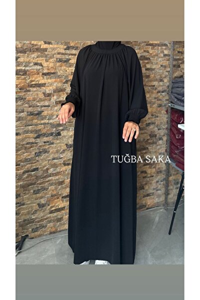 Hijab Tesettür Sufle Set with Giped Sleeves