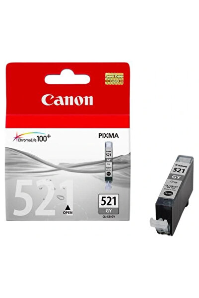 Canon Cli-521Gy Grey Gri Mürekkep Kartuş Mp260-540-550-620