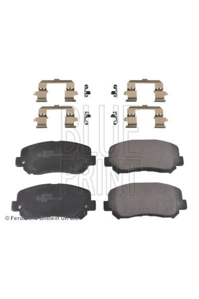 BLUE PRİNT Set Placute Frana Frana Disc Punte Fata Jeep Cherokee