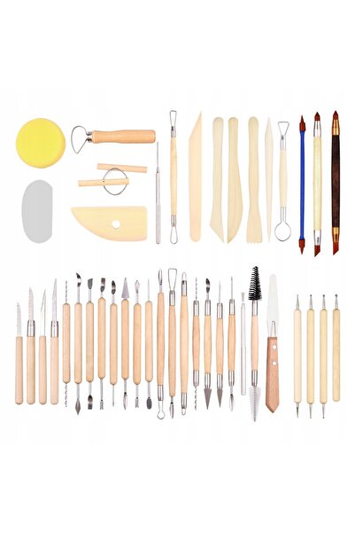 Other SET DE INSTRUMENTE PENTRU SCULPTARE DIN TENCUIALĂ 42 buc. XXL