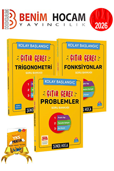 Benim Hocam Yayınları Şenol Hoca - Kolay Başlangıç Çıtır Çerez Trigonometri-F...