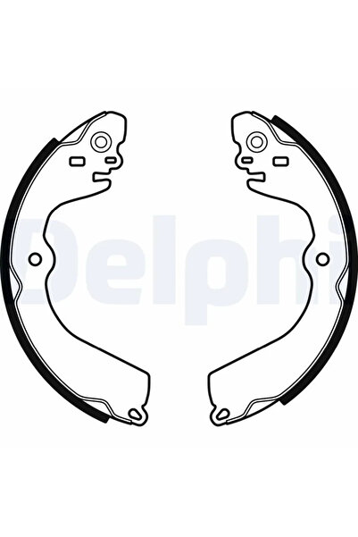 DELPHİ Set Saboti Frana Nissan NV200 / Evalia Bus/NV200 Caroserie