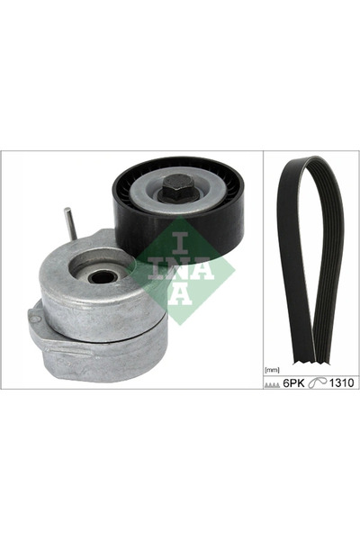 FAG Set Curea Transmisie Cu Caneluri Opel Astra H Vauxhall Astra Model 5/Astr...