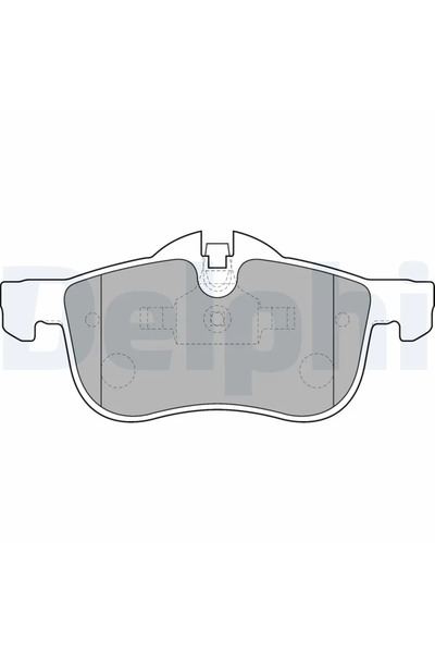 DELPHİ Set Placute Frana Frana Disc Mg Mg 6/Mg Zt Mg (Saic) 550/6