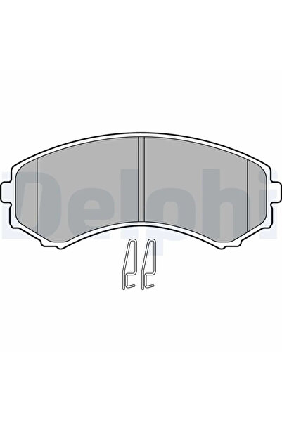 DELPHİ Brake Pad Set Disc Brake Isuzu D-Max 1 Mazda E Body
