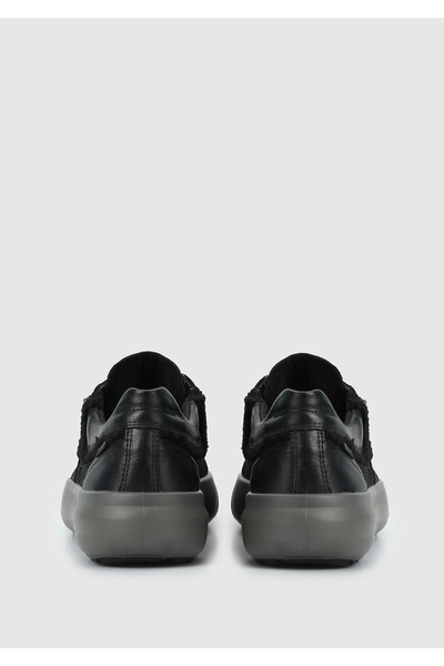 Legero Black Leather Women's Outdoor Shoes