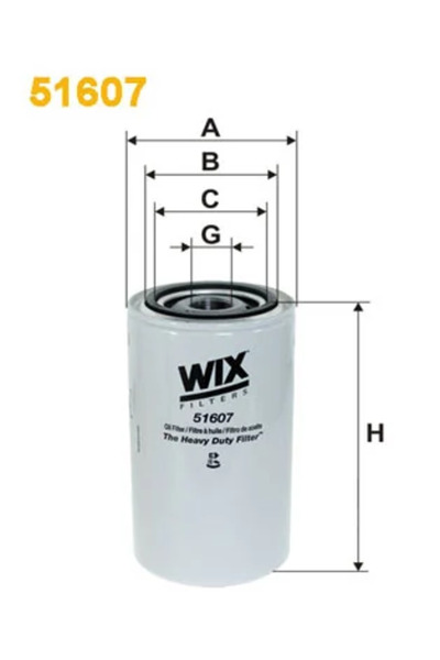 Wix Filters Filtru Ulei Bmc Fatih/Professional Case Ih Maxxum