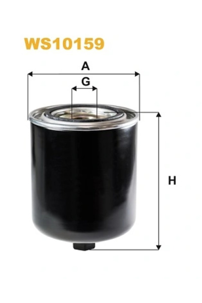 Wix Filters Element Filtrant Uscator Aer Compresor Daf Cf/Xf 2/Xg Temsa Hd