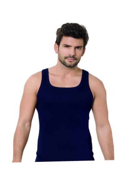 NightLove Öztaş Men's Ribbed Undershirt Single 1026-A