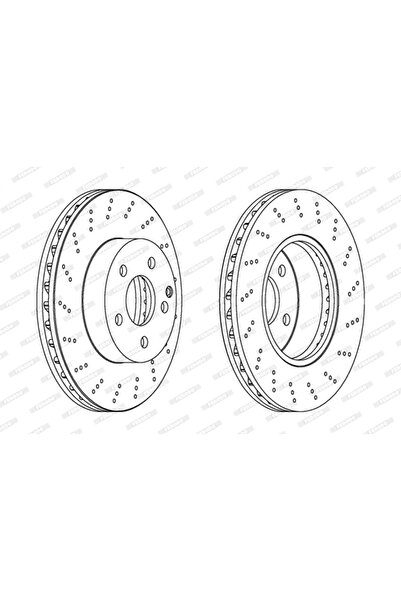 FERODO Disc Frana Mercedes-Benz C-Class/Sls Amg
