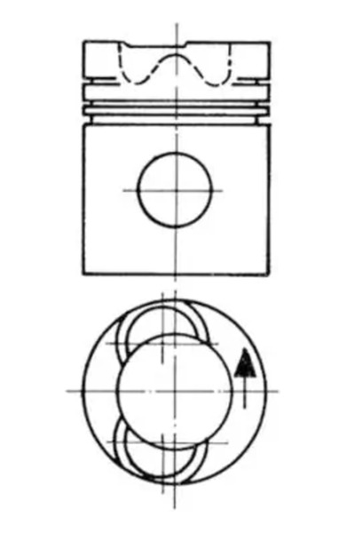 Kolbenschmidt Piston Renault Trucks C/Midliner/Midlum