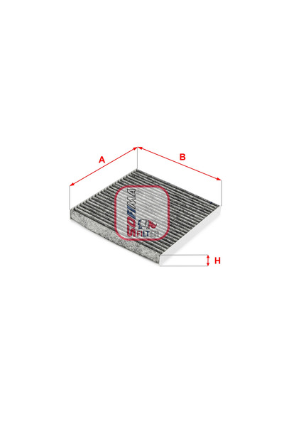 SOFIMA Filtru Aer Habitaclu Citroen C-Zero Mitsubishi 1 2006-2020