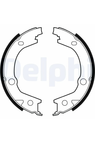 DELPHİ Set Saboti Frana Frana De Mana Hyundai Matrix/Tucson Kia Sportage 2