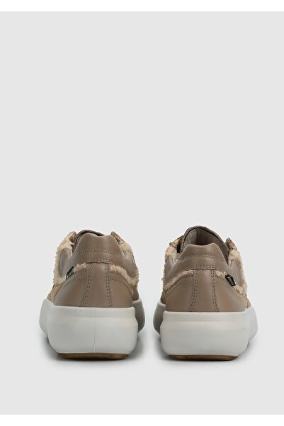 Legero Beige Leather Women's Outdoor Shoes