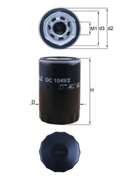 KNECHT Filtru Ulei Porsche 718 Cayman/911