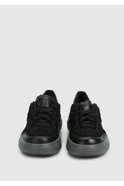 Legero Black Leather Women's Outdoor Shoes