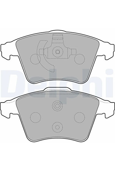 DELPHİ Set Placute Frana Frana Disc Vw Multivan T5/Transporter T5 Bus/Transpo...