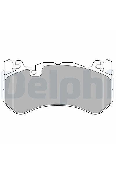 DELPHİ Комплект спирачни накладки за дискови спирачки Mercedes-Benz Amg/E-кла...