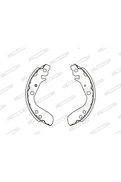 FERODO Honda Jazz 2 Brake Shoe Set