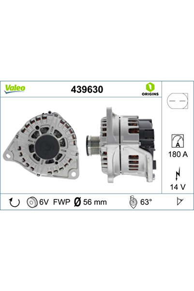 VALEO Generator / Alternator Citroen Jumper 2 Bus/Jumper 2 Caroserie/Jumper 2...